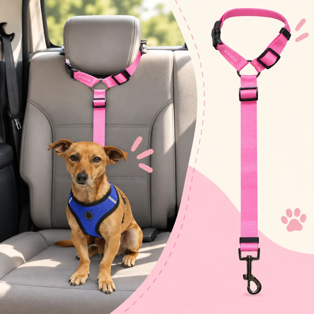 PawCar™ Adjustable Dog Seat Strap