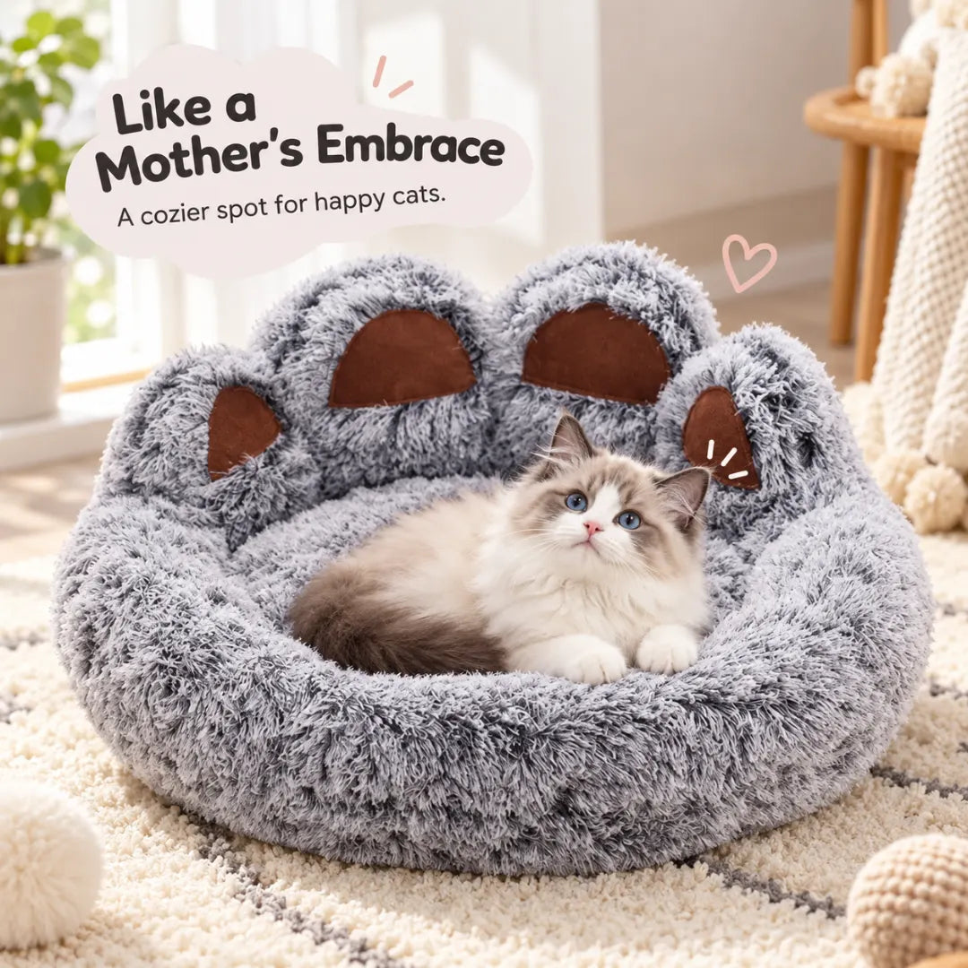 PawNest™ Plush Pet Bed