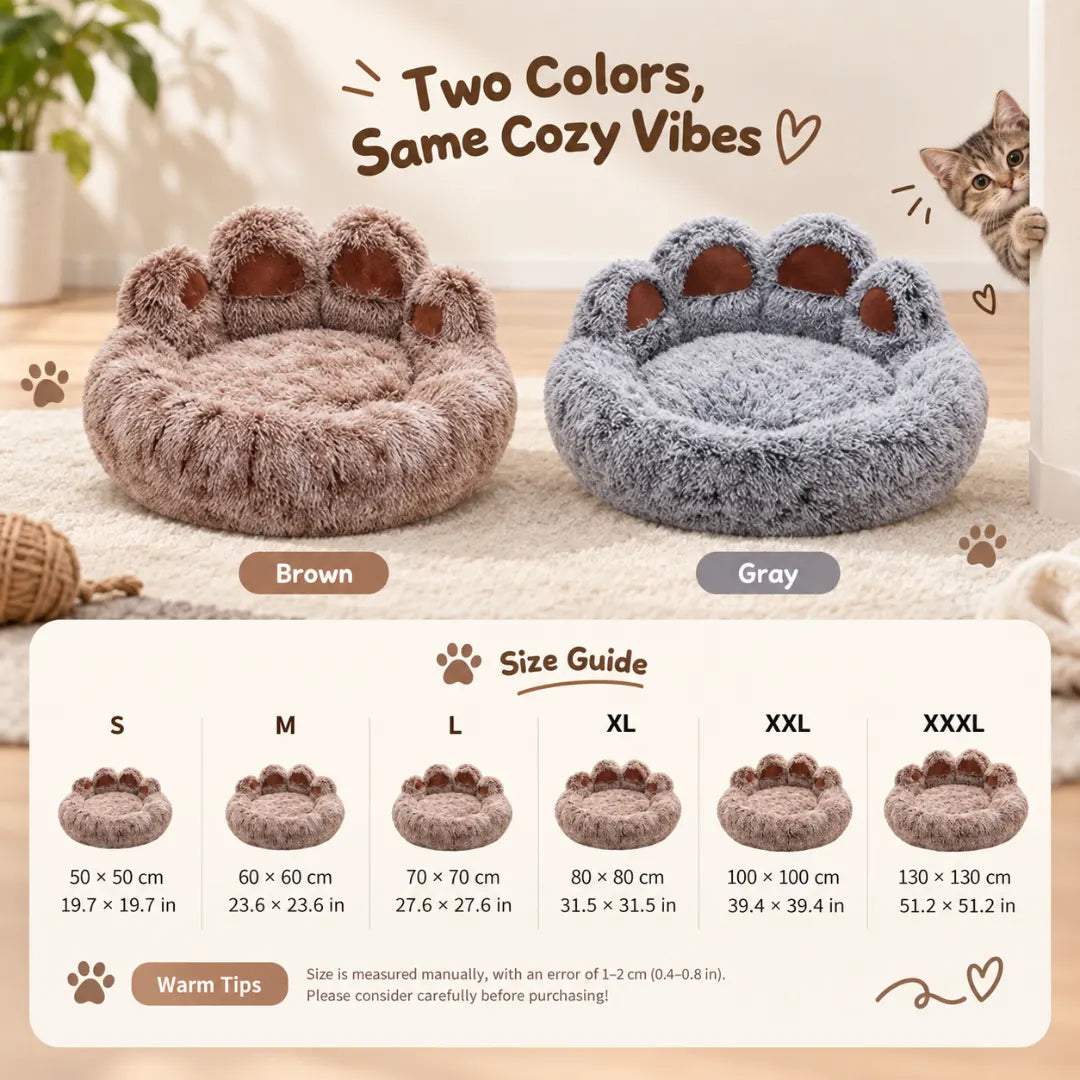 PawNest™ Plush Pet Bed