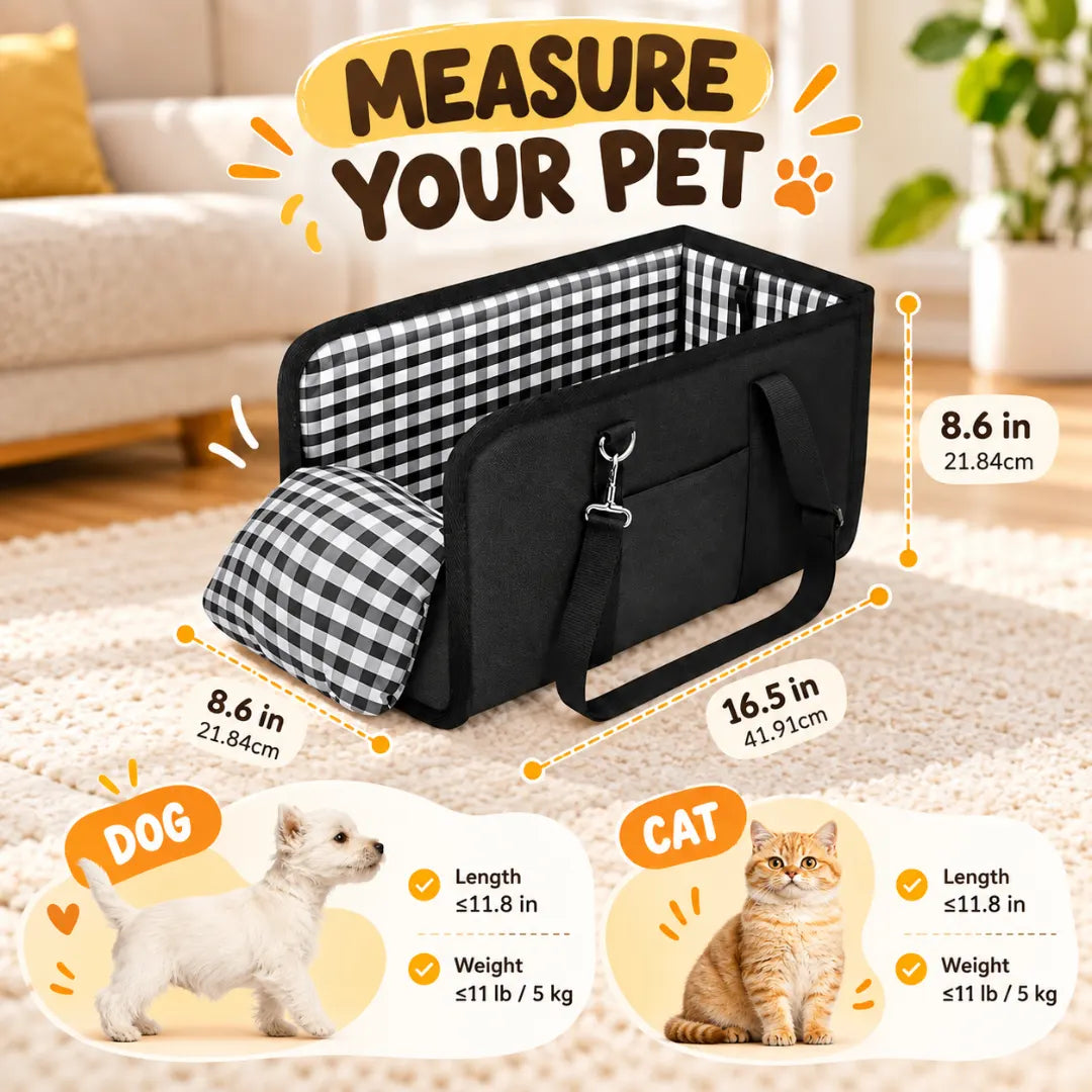 PawPerch™ Console Dog Car Seat