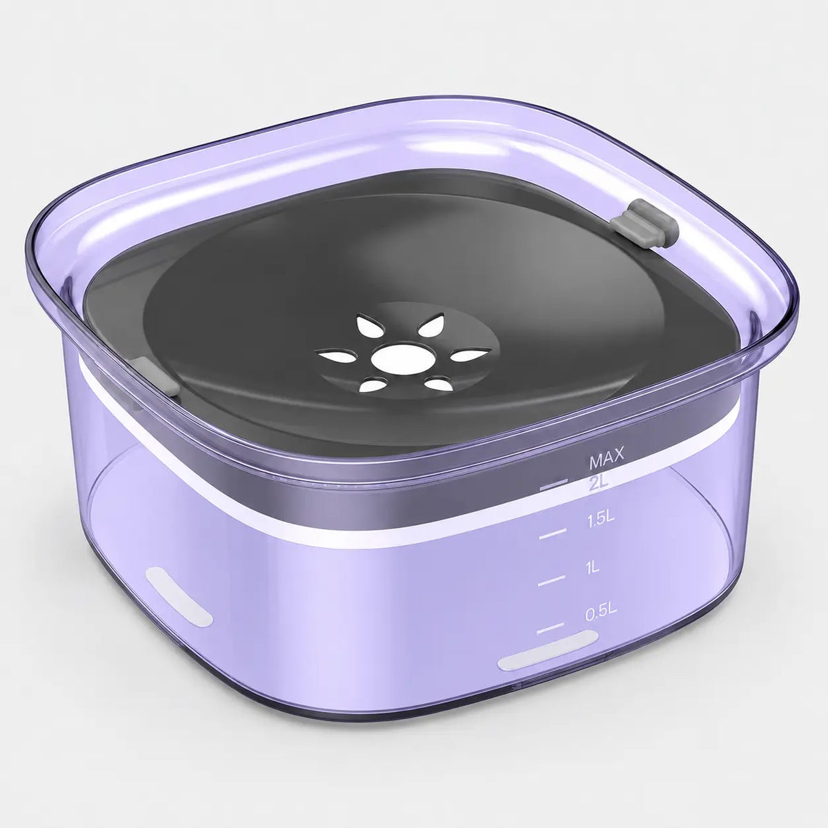 Purple Spill Proof Dog Bowl