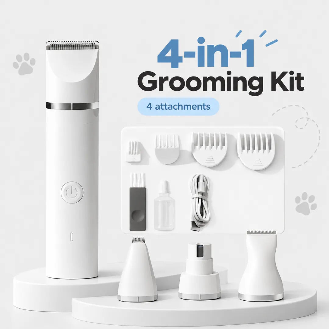 QuietClip™ 4-in-1 Pet Grooming Kit