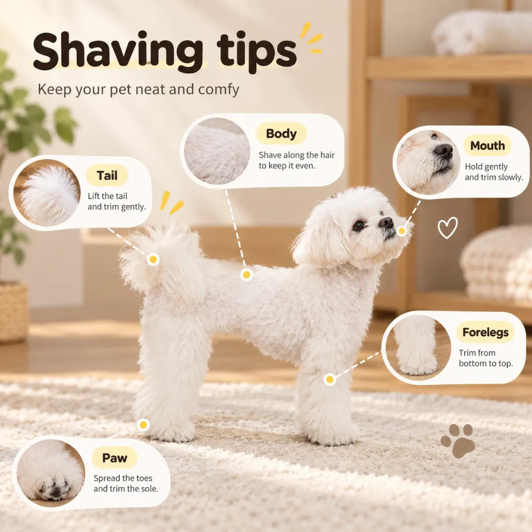 QuietClip™ 4-in-1 Pet Grooming Kit