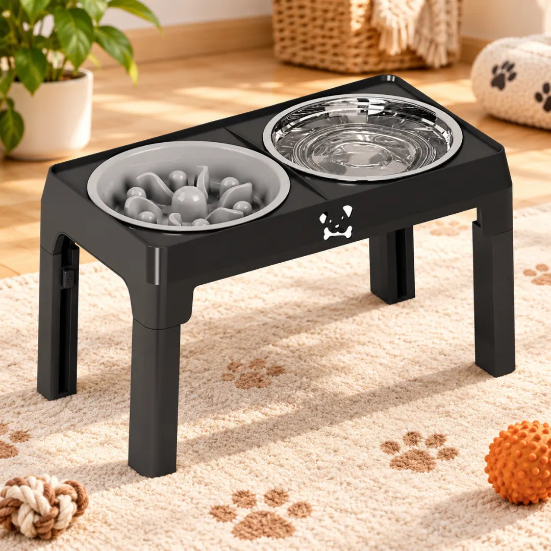RaiseBowl™ Adjustable Dog Feeder
