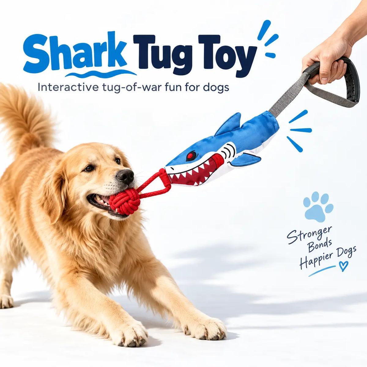 Dog Tug of War Interactive Rope Toy