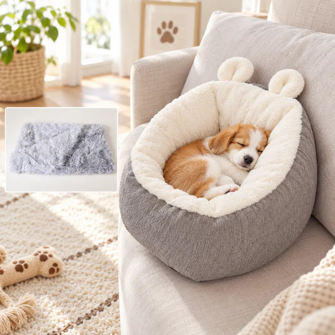 SnugPerch™ Dog Sofa Pet Nest