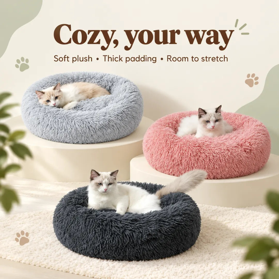 SnugRing™ Donut Pet Bed