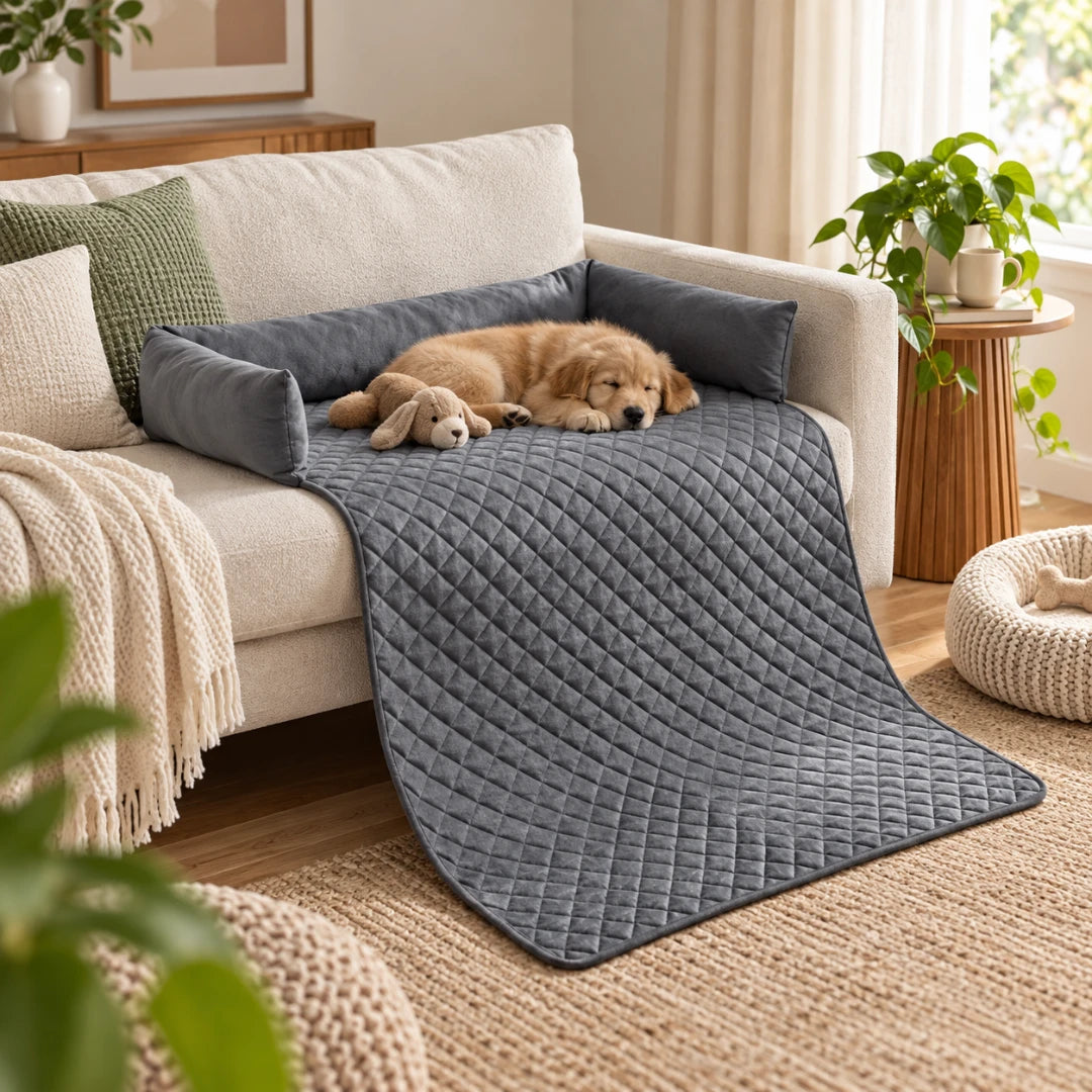 SnugSofa™ Waterproof Dog Bed | Dog Bed Couch Cover