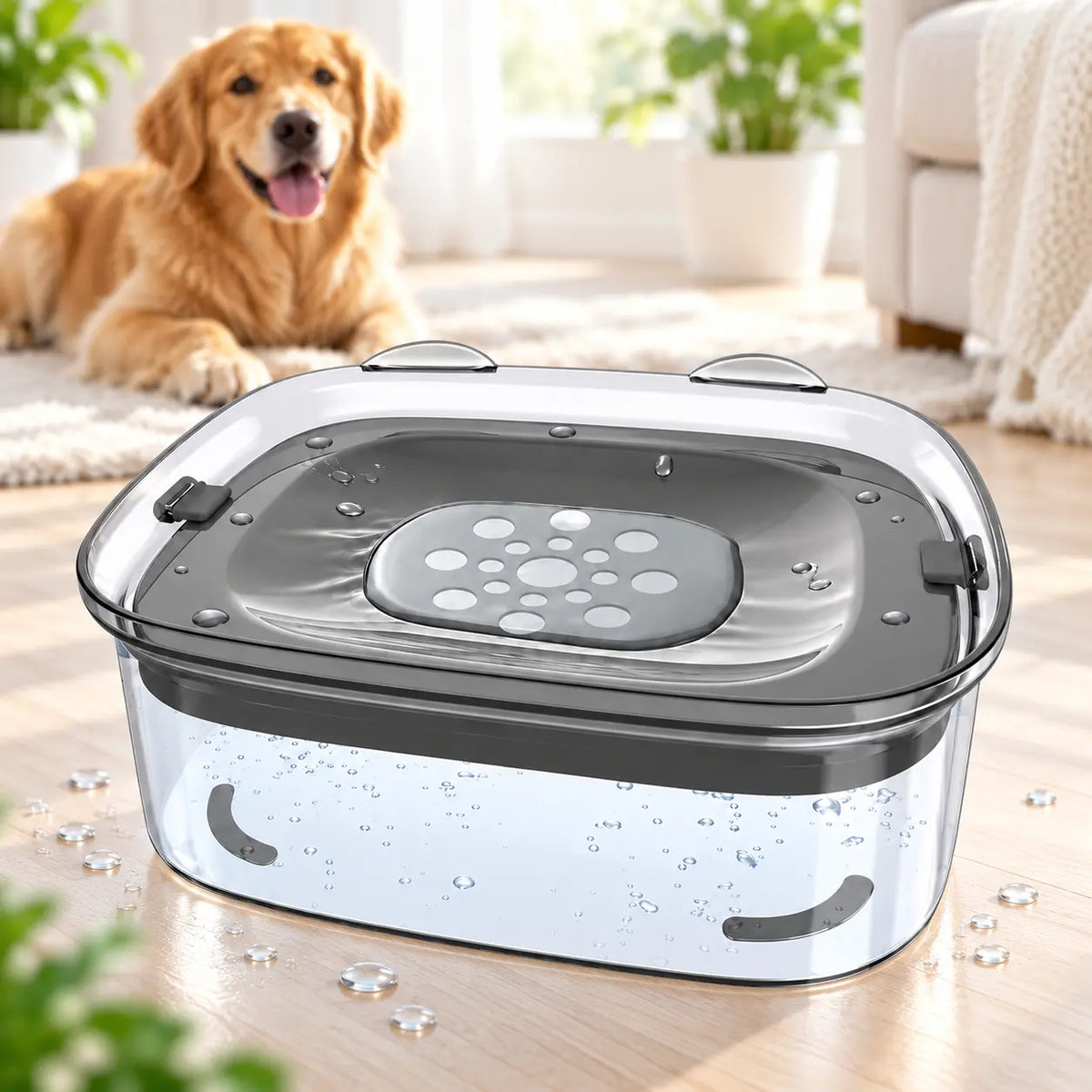 Spill Proof Dog Water Bowl