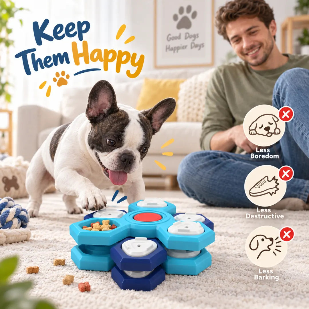 SpinFeed™ Interactive Treat Puzzle