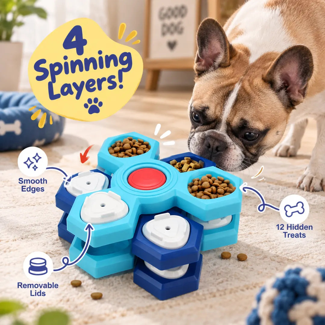 SpinFeed™ Interactive Treat Puzzle
