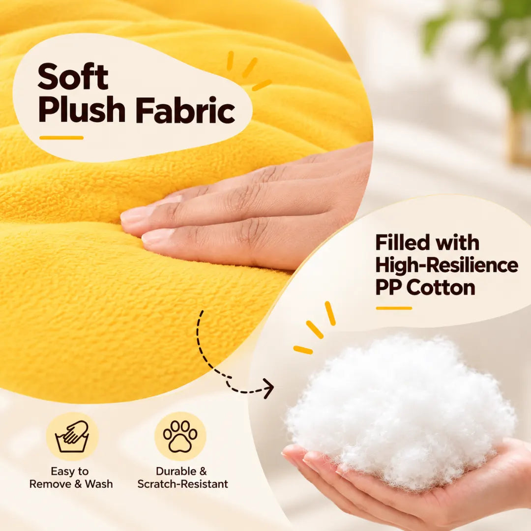 TopBanana™ Plush Pet Bed