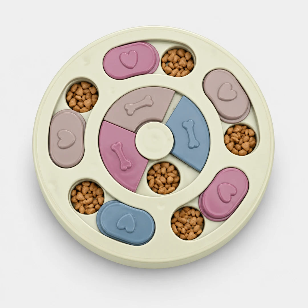 TreatMaze™ Puzzle Dog Feeder | Dog Enrichment Toy With Treats