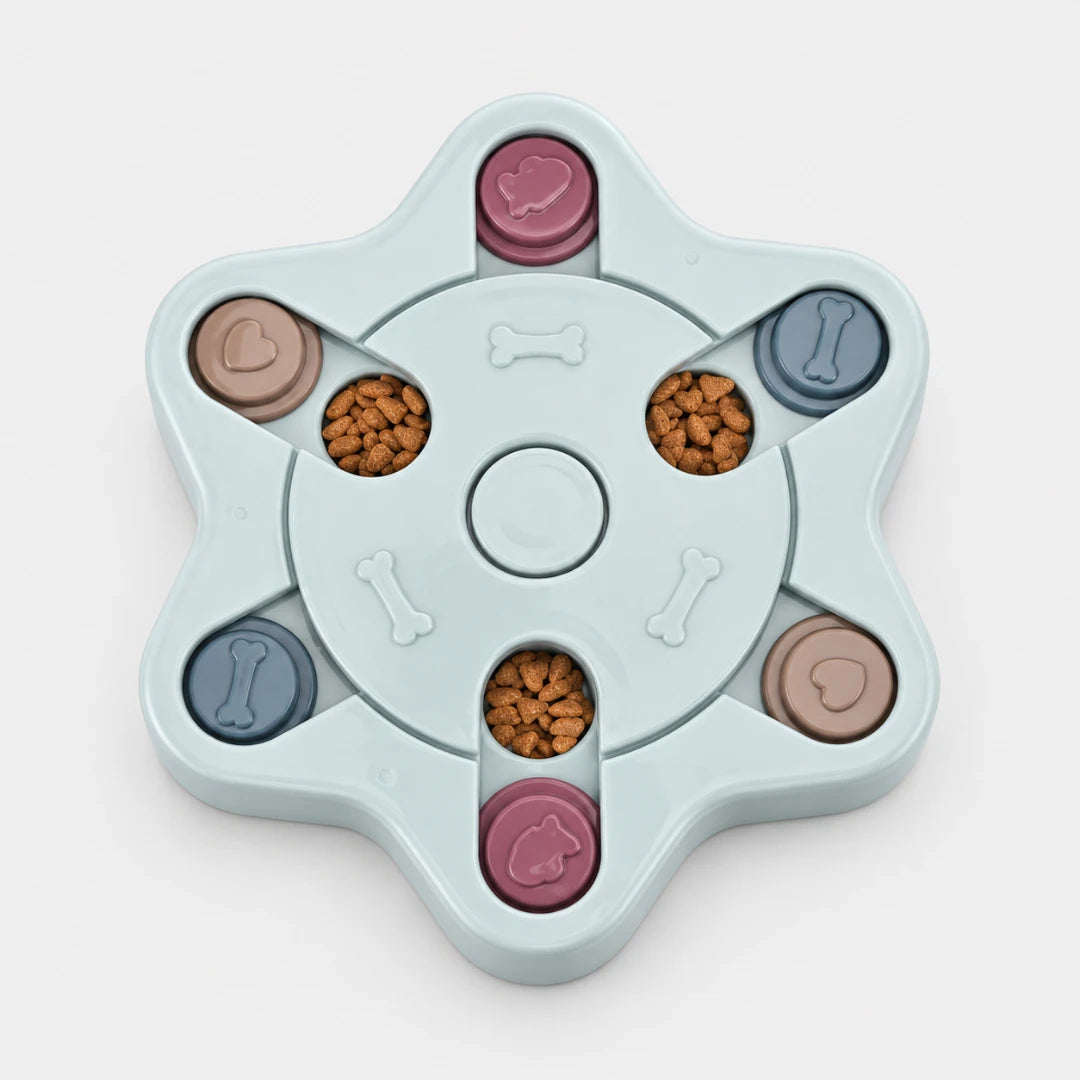 TreatMaze™ Puzzle Dog Feeder | Dog Enrichment Toy With Treats