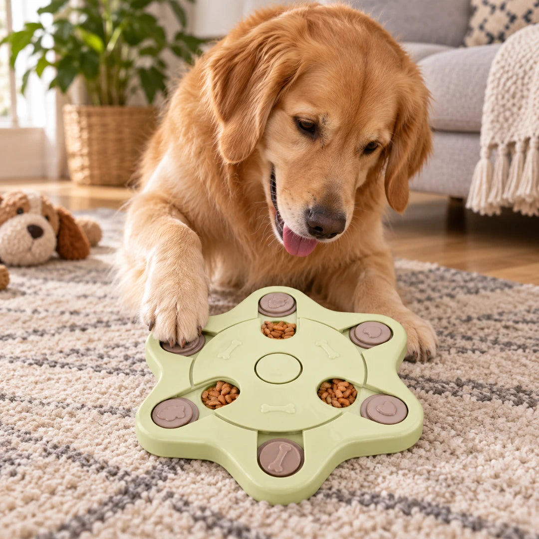 TreatMaze™ Puzzle Dog Feeder | Dog Enrichment Toy With Treats