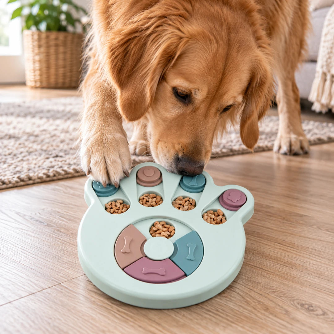 TreatMaze™ Puzzle Dog Feeder | Dog Enrichment Toy With Treats