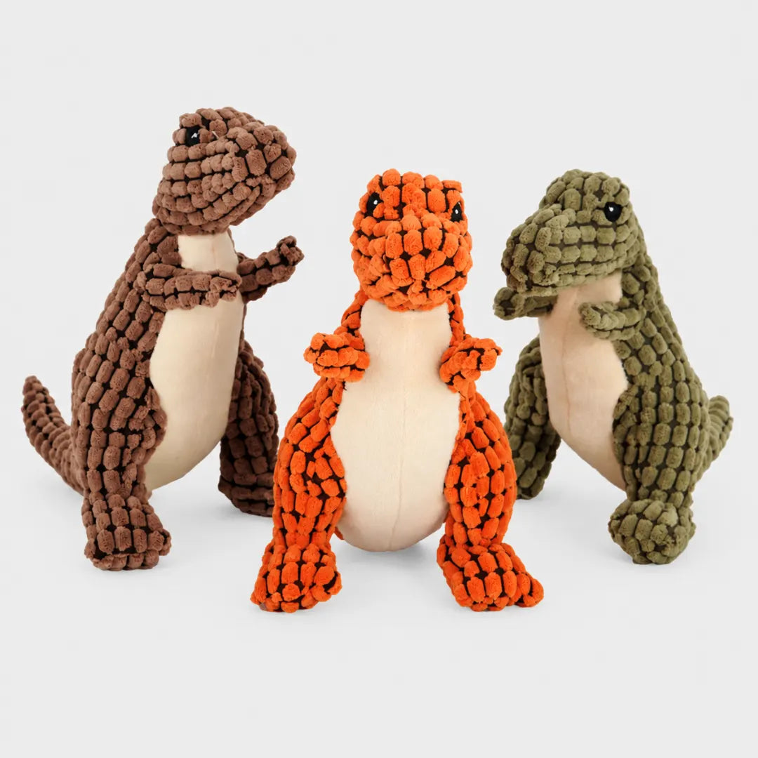 TuggyRex™ Durable Plush Dog Toy | Puppy Chew Toy