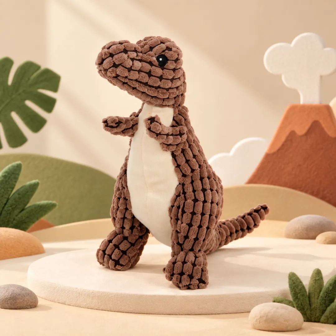 TuggyRex™ Durable Plush Dog Toy | Puppy Chew Toy