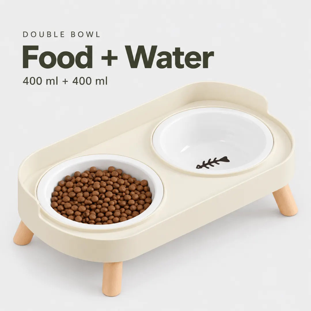 TwinTable™ Elevated Pet Feeder