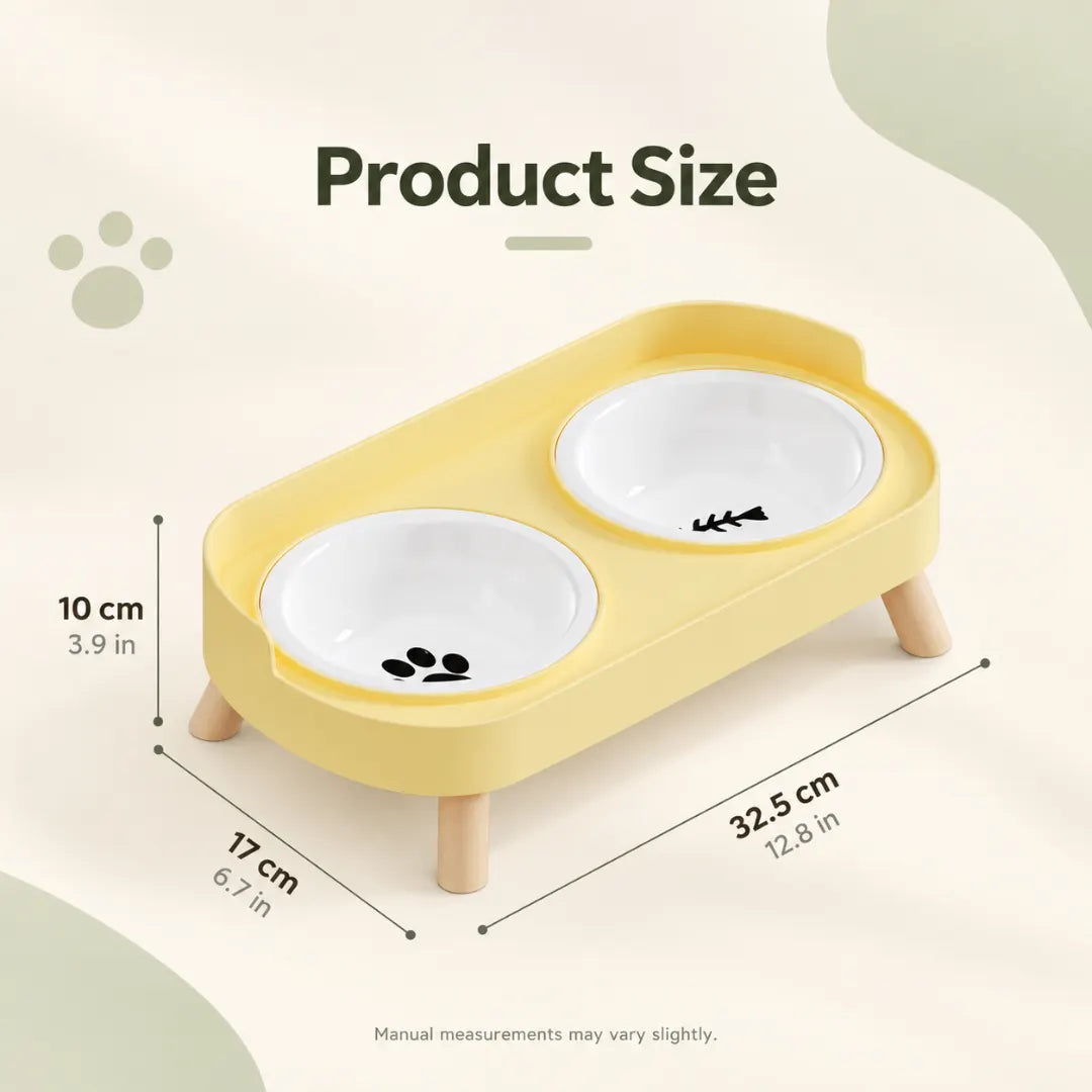 TwinTable™ Elevated Pet Feeder