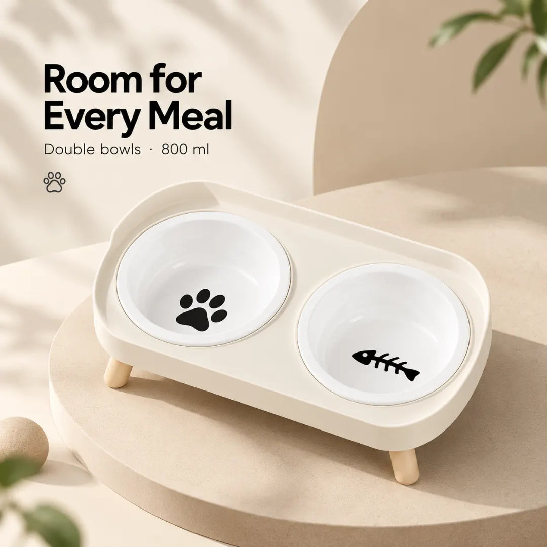 TwinTable™ Elevated Pet Feeder