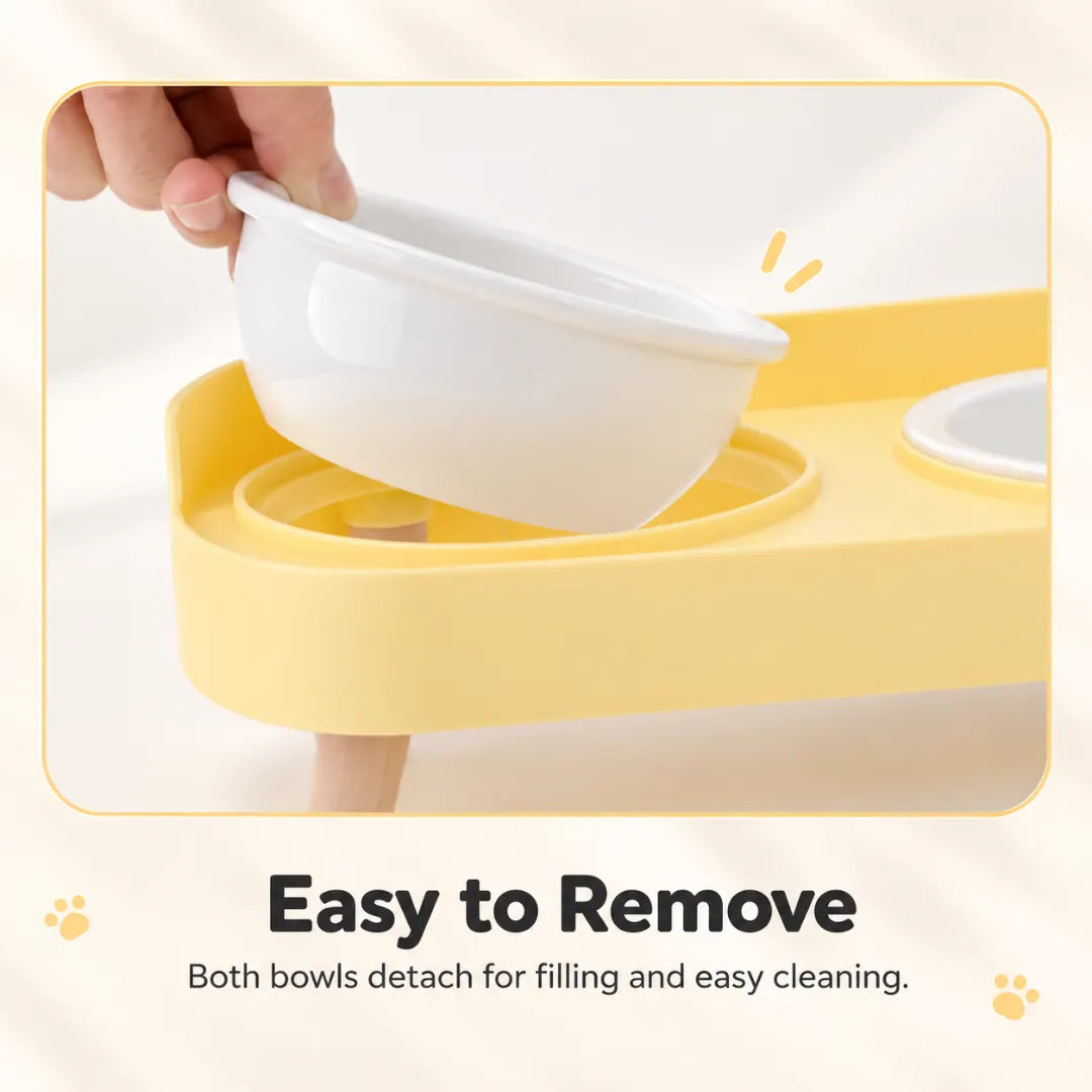 TwinTable™ Elevated Pet Feeder