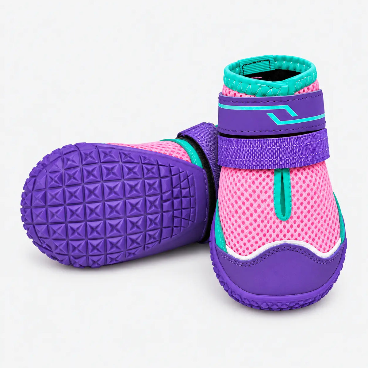 Violet Trail Trax Dog Boots