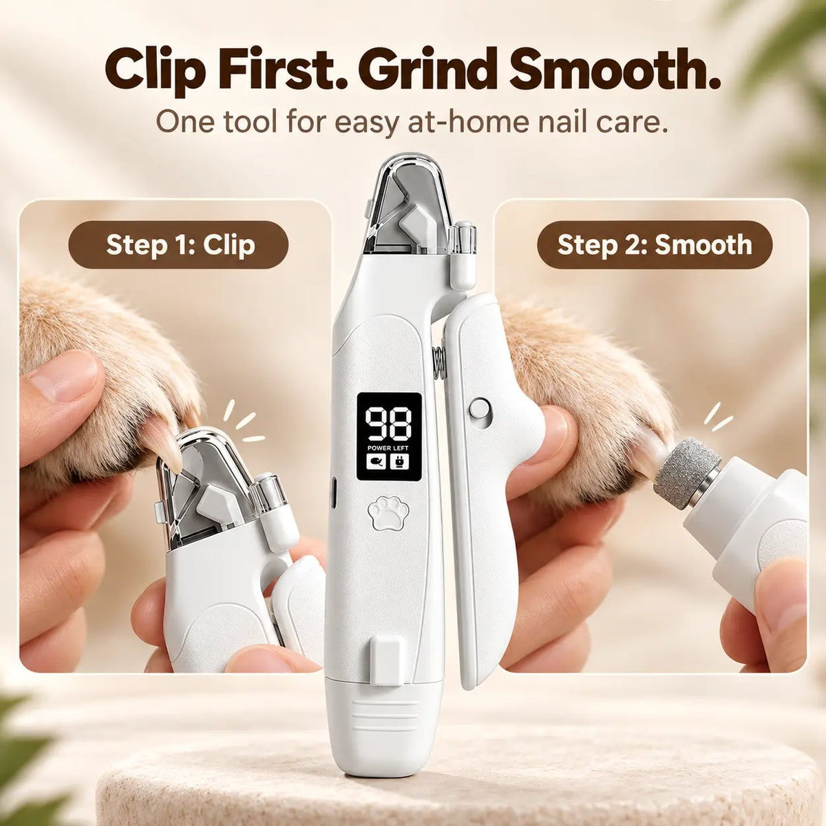 Dog Nail Clippers With Light