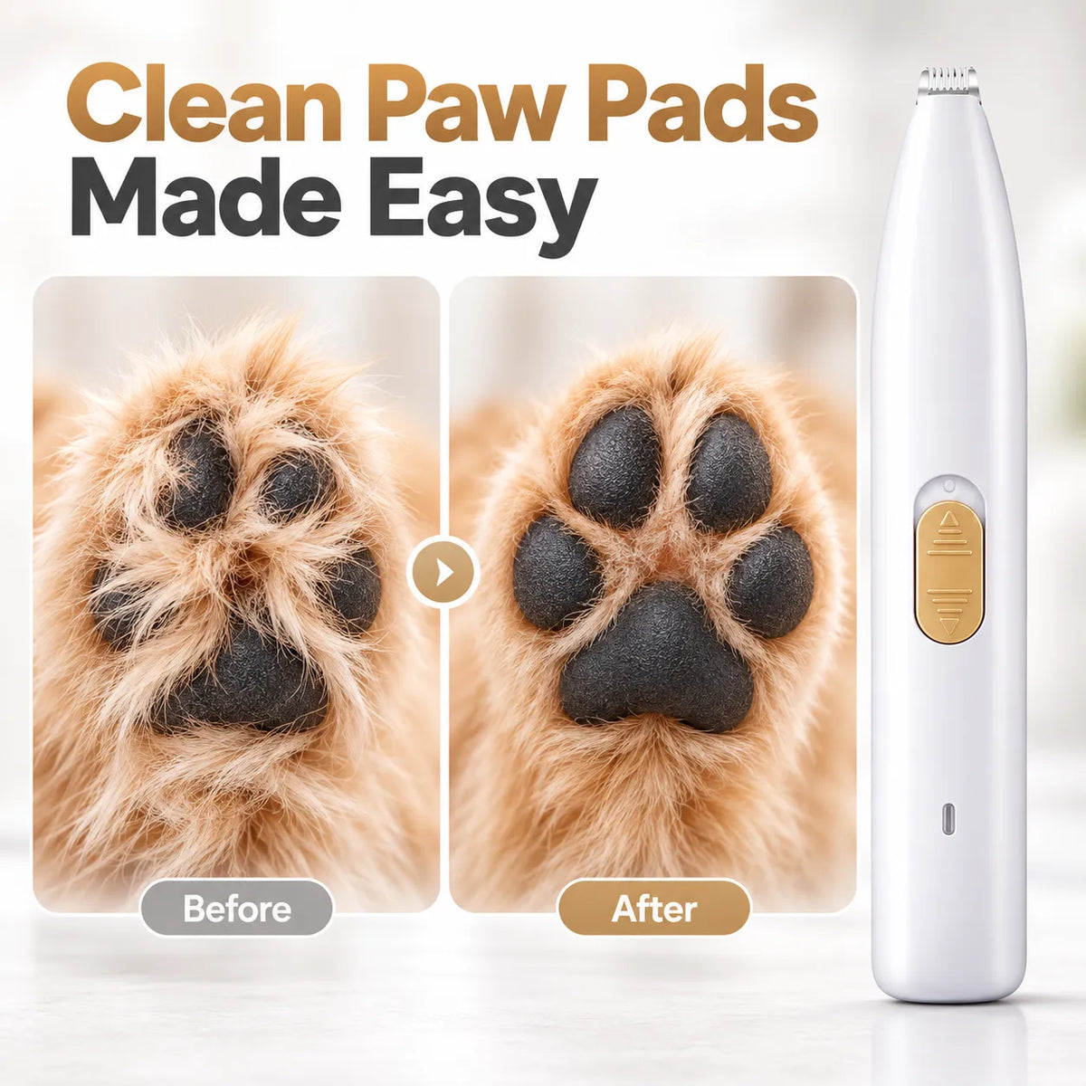 dog paw hair trimmer