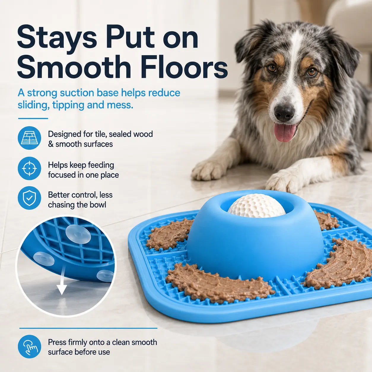 The 2-1 Slow Feeder Calming Bowl