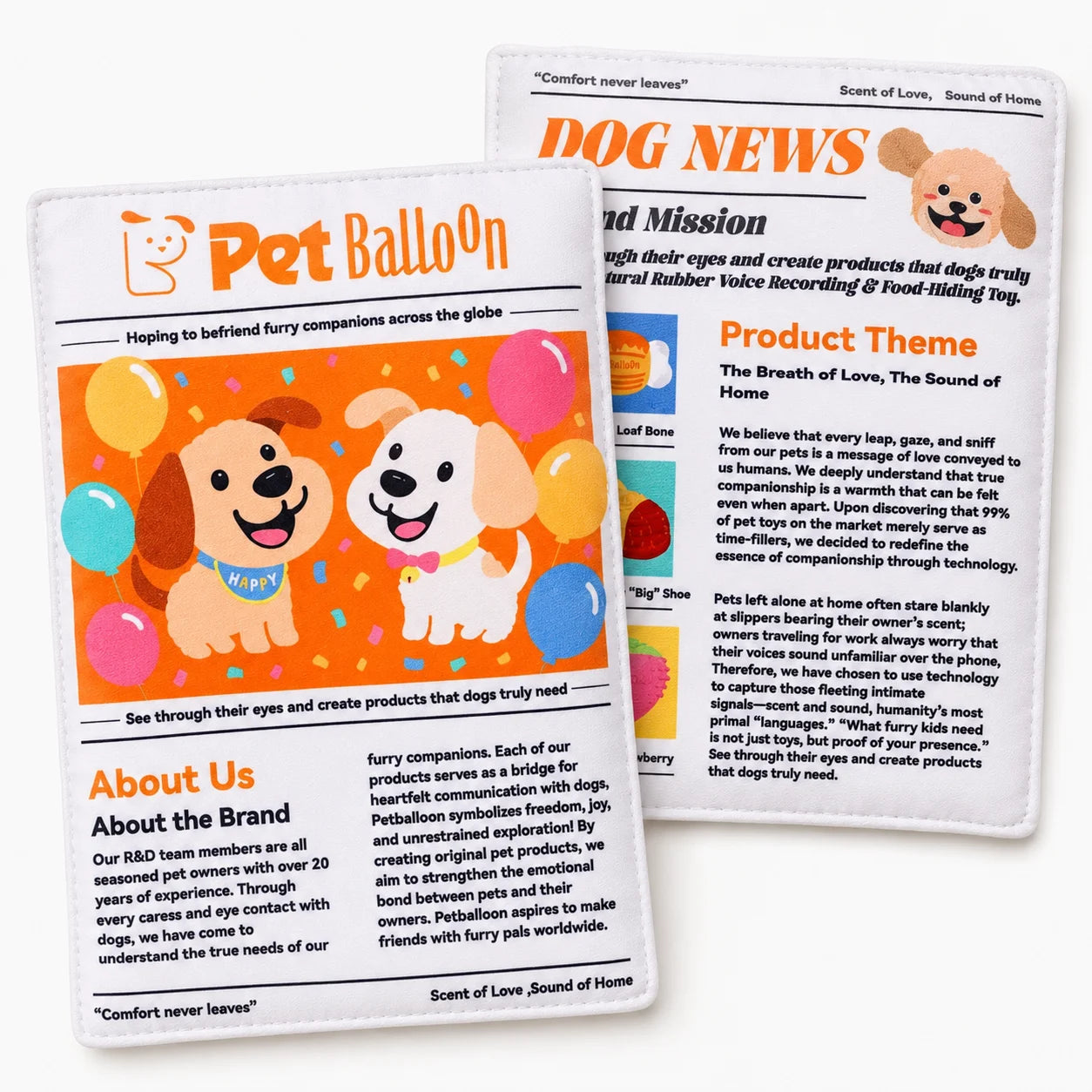 Indestructible Newspaper Dog Toy