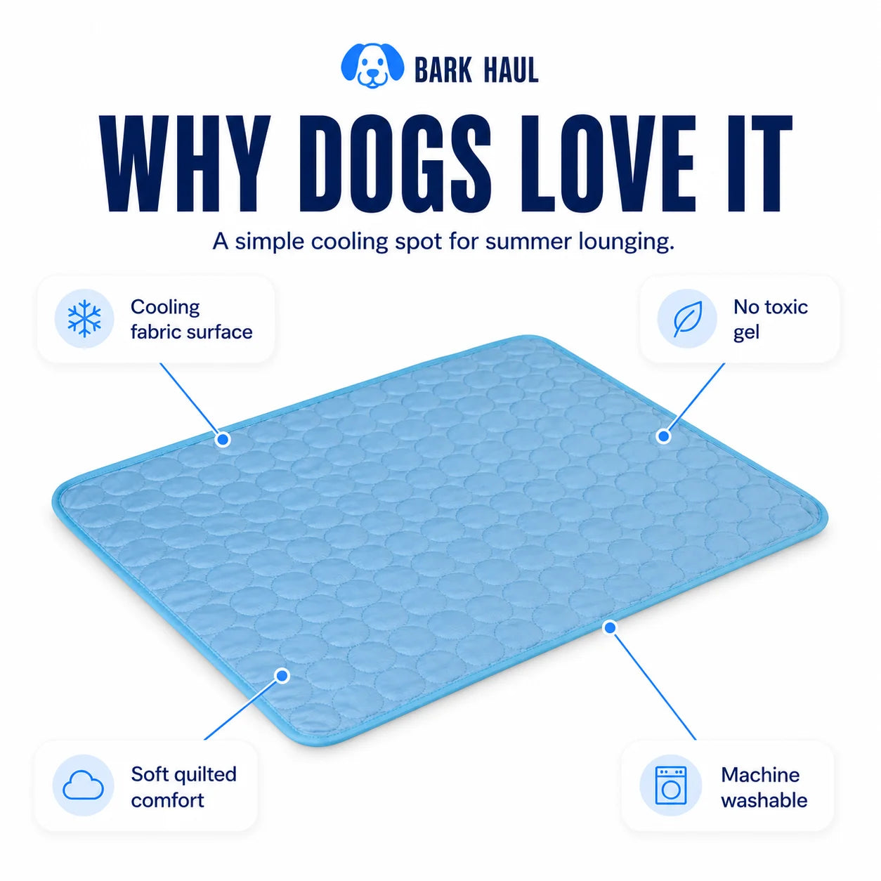 FrostBreath™ Cooling Dog Mat
