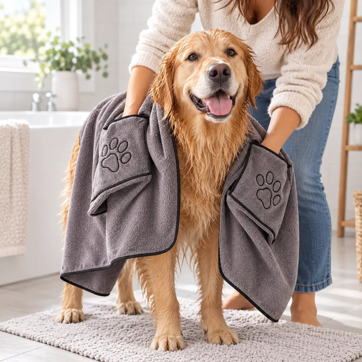 microfiber dog towel