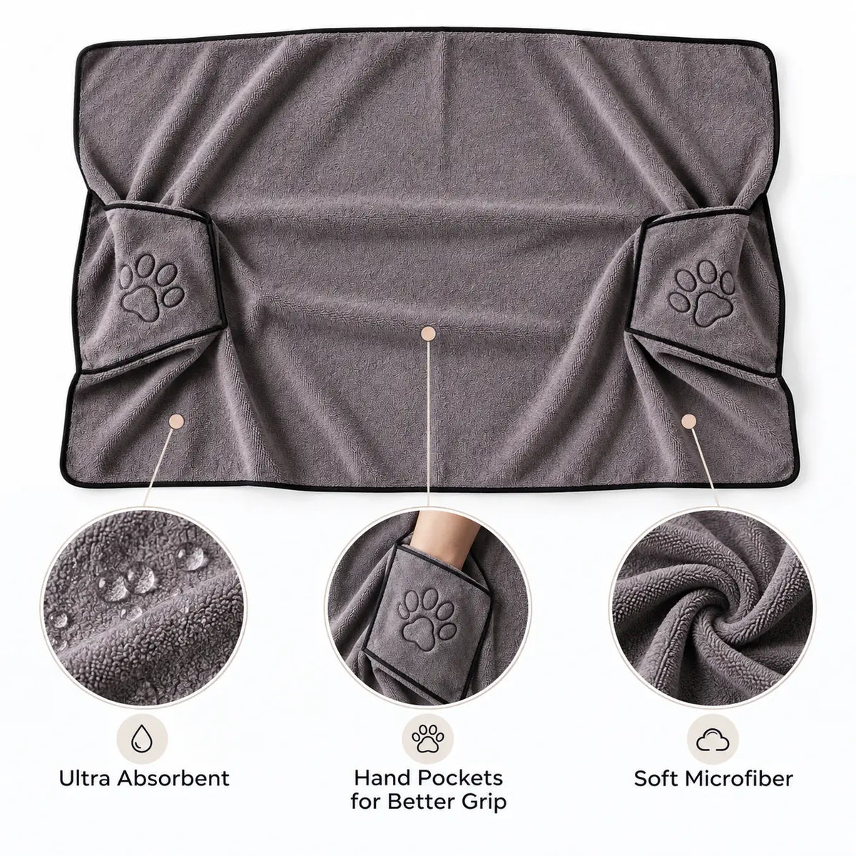 microfiber dog towel