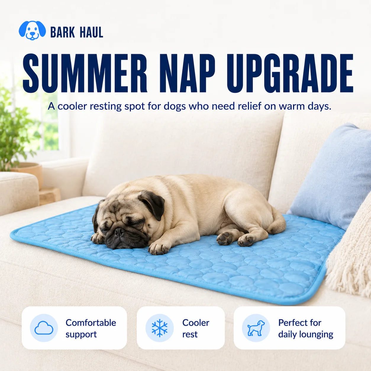 FrostBreath™ Cooling Dog Mat