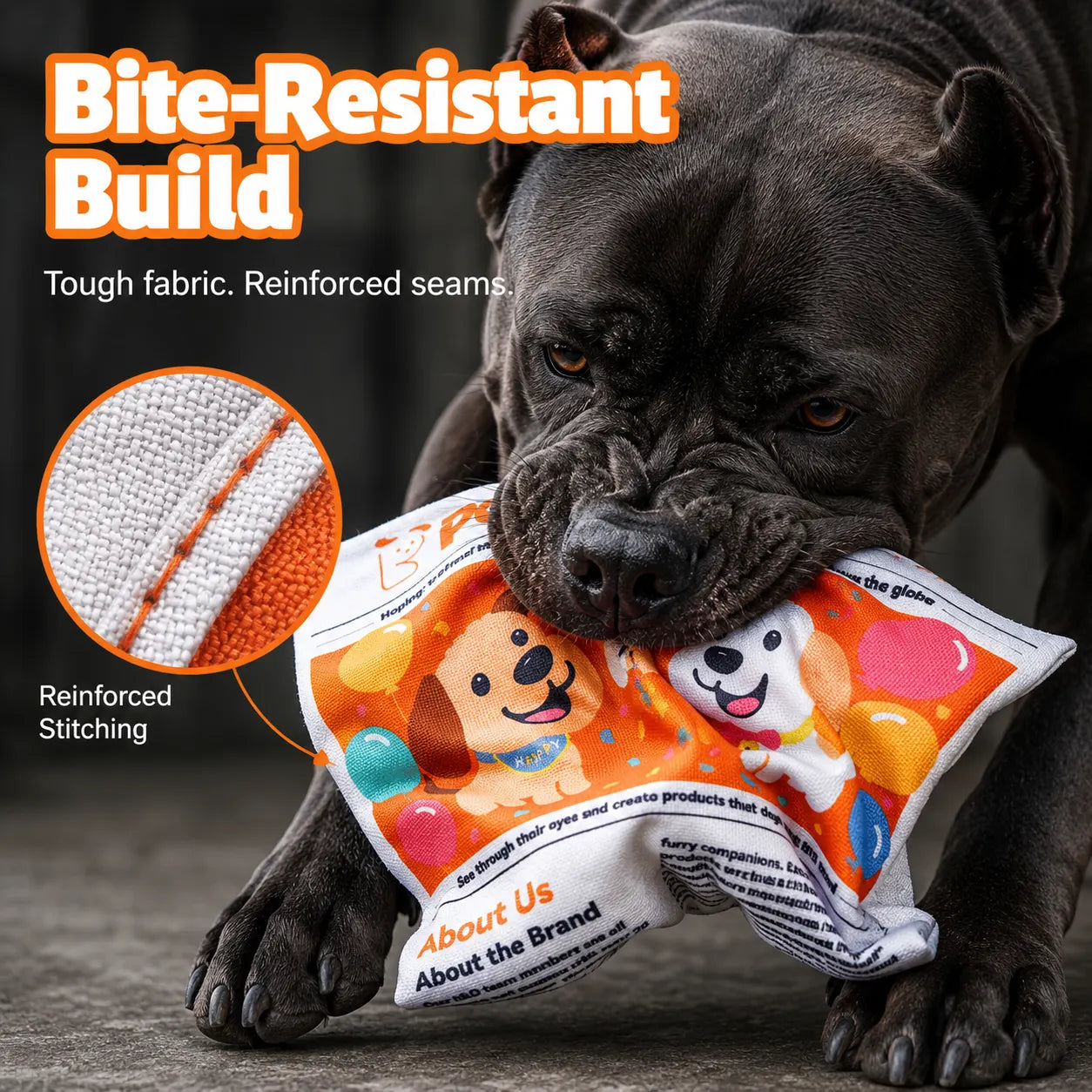 Indestructible Newspaper Dog Toy